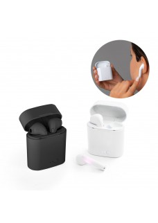 KLEBS. AURICOLARI TRUE WIRELESS IN ABS CON MICROFONO 97085