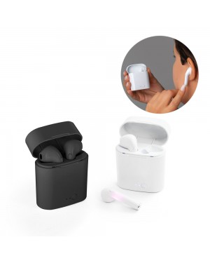 KLEBS. AURICOLARI TRUE WIRELESS IN ABS CON MICROFONO 97085