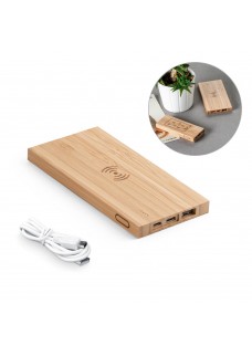 FITCH. BATTERIA PORTATILE IN BAMBU CON 5'000 MAH DI CAPACIT? 97909