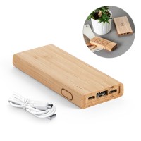 KOHN. BATTERIA PORTATILE IN BAMBU CON 5'000 MAH DI CAPACIT? 97915