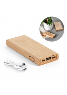 KOHN. BATTERIA PORTATILE IN BAMBU CON 5'000 MAH DI CAPACIT? 97915