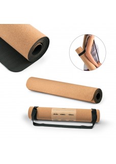 GERES. TAPPETINO PER YOGA IN SUGHERO E TPE, SPESSORE FINO A 3.7 MM 98138