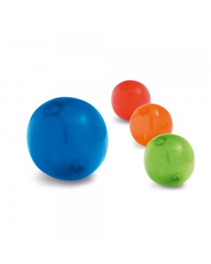 PECONIC. PALLONE DA SPIAGGIA GONFIABILE IN PVC TRASLUCIDO 98219