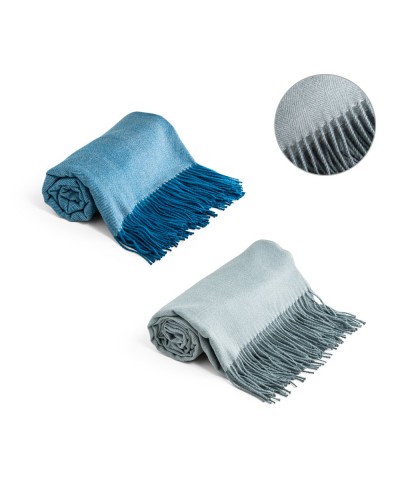 SMOOTH. COPERTA 100% ACRILICO CON NASTRO E CARTONCINO PERSONALIZZABILE (270 G/M?) 99044