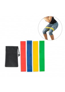 BURPEE. SET DI FASCE ELASTICHE CON CUSTODIA IN TNT 99970