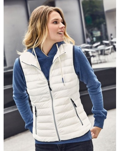 LADIES DOWN VEST JN1137