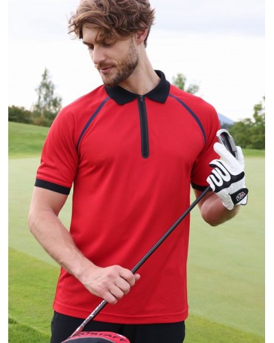 MENS ZIP-POLO JN1308