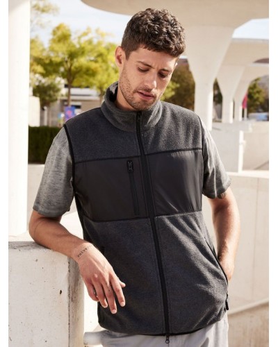 MENS FLEECE VEST JN1310