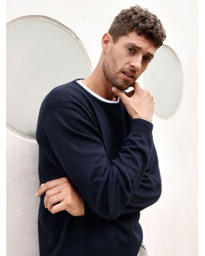 MENS ROUND-NECK PULLOVER JN1314