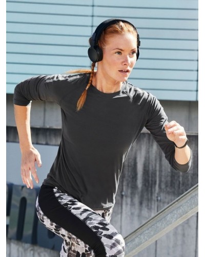 LADIES SPORTS SHIRT LONG-SLEEVED JN521