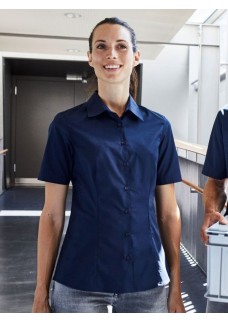 LADIES BUSINESS SHIRT SHORTSLEEVE JN643