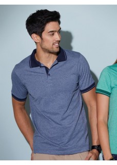 MENS HEATHER POLO JN706