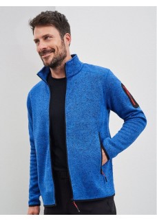 MENS KNITTED FLEECE JACKET JN762