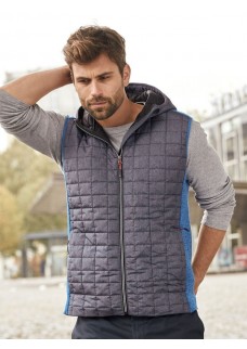 MENS KNITTED HYBRID VEST JN768