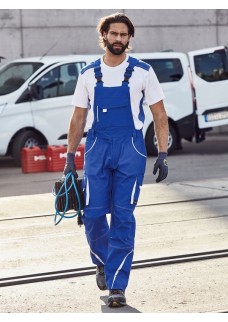 WORKWEAR PANTS WITH BIB - COLOR JN848