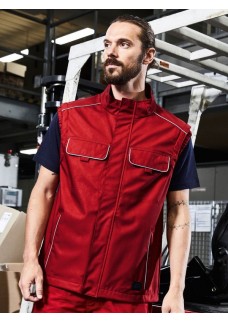 WORKWEAR SOFTSHELL LIGHT VEST - SOLID JN881