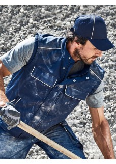 WORKWEAR SOFTSHELL VEST - SOLID JN883