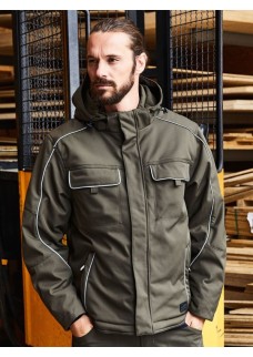 WORKWEAR SOFTSHELL PADDED JACKET - SOLID JN886