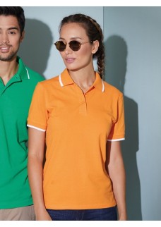 LADIES POLO TIPPING JN934