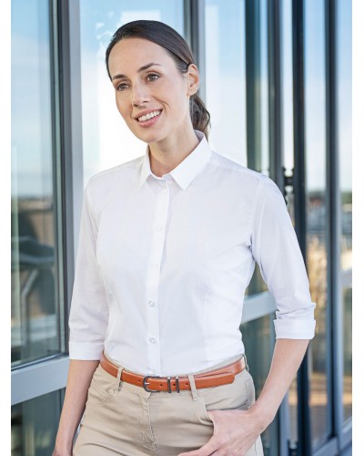 LADIES SHIRT WITH 3/4- SLEEVE KBF17