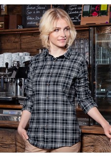 LADIES CHECKED BLOUSE URBAN-FLAIR KBF7