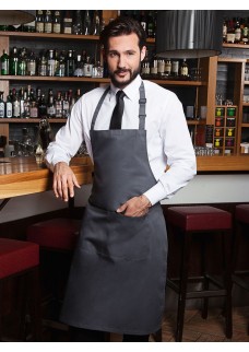 BISTRO APRON BASIC WITH BUCKLE AND POCKET KBLS5