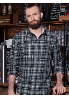 MENS CHECKED SHIRT URBAN-FLAIR KBM7