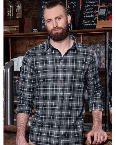 MENS CHECKED SHIRT URBAN-FLAIR KBM7