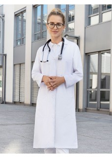 LADIES MEDICAL AND LAB COAT BASIC KBMF1