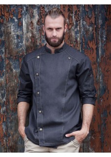 CHEF JACKET JEANS-STYLE KJM24