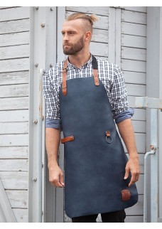 LEATHER BIB APRON KLS23