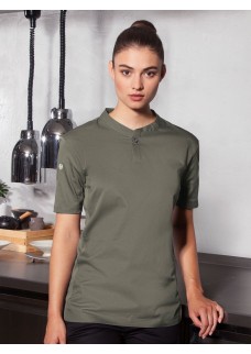 LADIES SHORT-SLEEVE WORK SHIRT PERFORMANCE KTF3