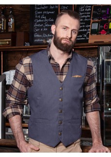 MENS WAISTCOAT JEANS-STYLE KWM3