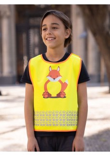 CHILDREN’S SAFETY VEST FUNTASTIC WILDLIFE FUNFOX