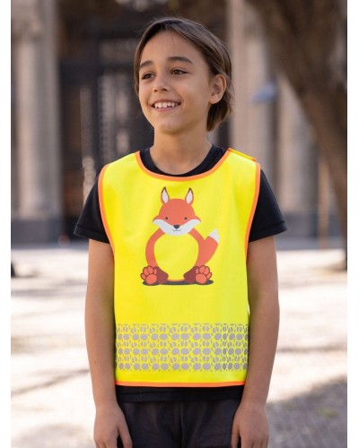 CHILDREN’S SAFETY VEST FUNTASTIC WILDLIFE FUNFOX