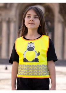CHILDREN’S SAFETY VEST FUNTASTIC WILDLIFE FUNZEBR