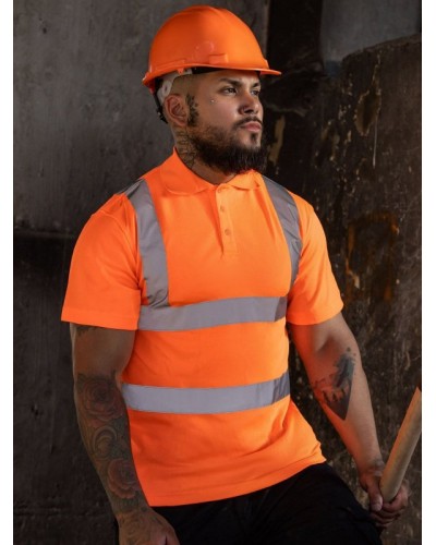 HI-VIZ POLY-COTTON POLO KXPCPOLO