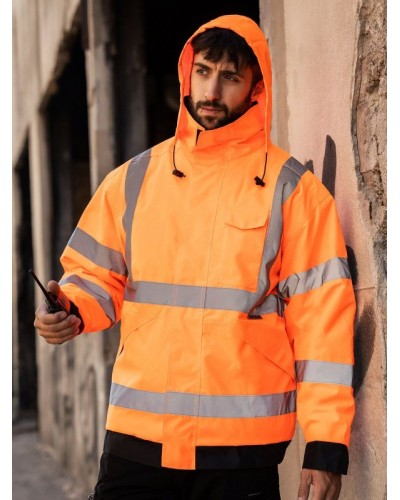 HI-VIS RAIN LITE JACKET KXRLJ