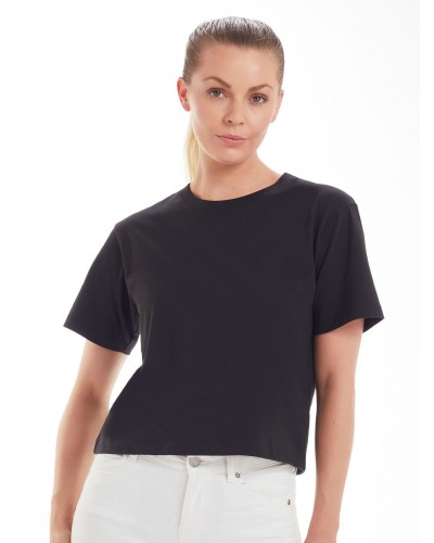 WOMENâS CROPPED HEAVY T MAM198