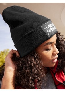 CLASSIC KNITTED BEANIE WITH PATCH MB7403