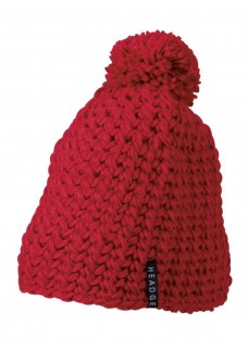 UNICOLOURED CROCHETED CAP WITH POMPON MB7939