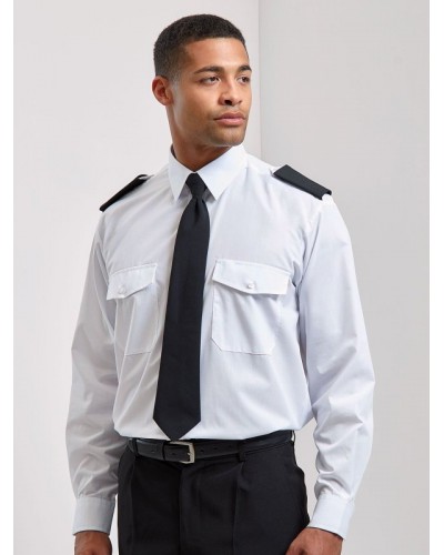 MENS LONG SLEEVE PILOT SHIRT PR210