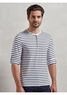 MENS LONG JOHN ROLL SLEEVE TEE PR218