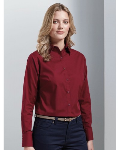 POPLIN LONG SLEEVE BLOUSE PR300