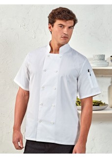 SHORT SLEEVE CHEFS JACKET PR656