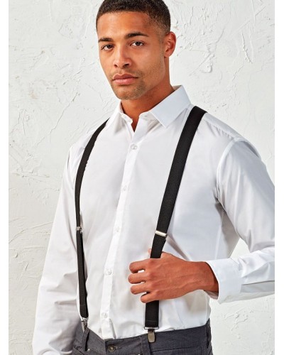 CLIP ON TROUSERS BRACES PR701