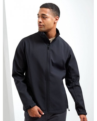 MENS WINDCHECKER PRINTABLE & RECYCLED SOFTSHELL JACKET PR810