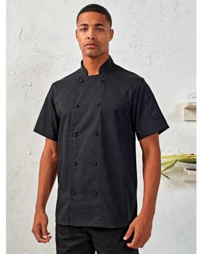 CHEFS COOLCHECKER® SHORT SLEEVE JACKET PR902
