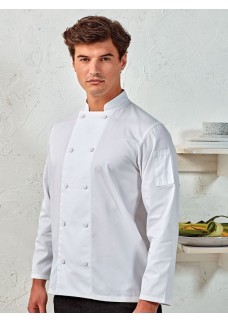 CHEFS LS COOLCHECKER JACKET WITH MESH BACK PANEL ACK PANEL PR903