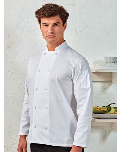 CHEFS LS COOLCHECKER JACKET WITH MESH BACK PANEL ACK PANEL PR903